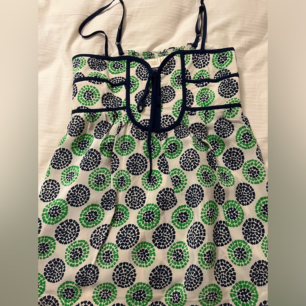 Yum I Kim 100% silk. Small new with tags. Green and blue